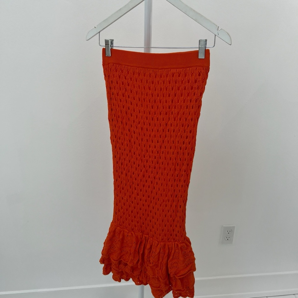 BEACH RIOT midi skirt